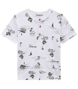 Camiseta Onda Marinha - Mar