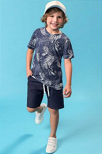 Camiseta Luc.boo - Folhas