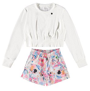 Conjunto Menina Anjo