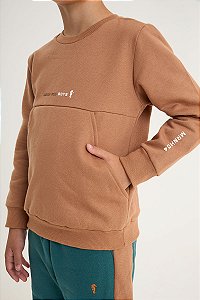 Conjunto Moletom Onda Marinha Infantil 4 ao 10