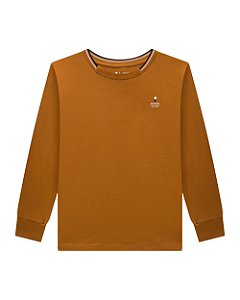 Camiseta Manga Longa Onda Marinha 4 ao 12