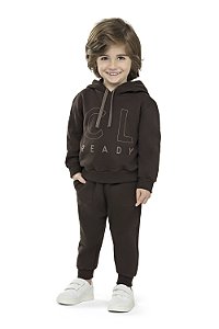 Conjunto Colorittá Moletom Estampado 4 ao 8