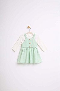 Conjunto Bebê Somnii Salopete e Body - P ao GG