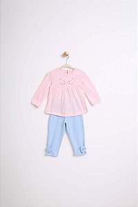Conjunto Bebê Somnii Batinha e Legging - P ao 3