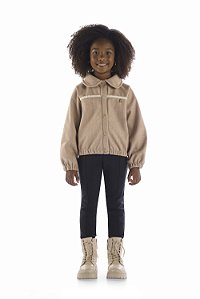 Conjunto Kiki Infantil Casaco Lã e Calça Montaria - 6 ao 12