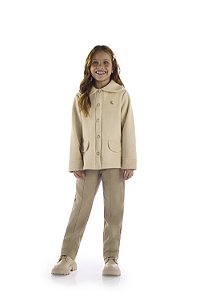 Conjunto Kiki Infantil Casaco Soft e Calça - 6 ao 12