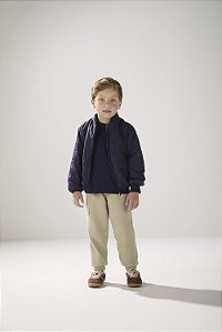 Jaqueta Infantil Valent Nylon Peluciada Zíper 6 ao 12