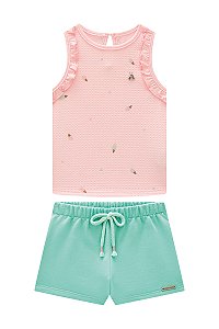 Conjunto Somnii Baby Regata Babados Sorvetinho P ao 3