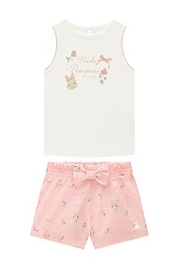 Conjunto Somnii Regata Coelhinho Laço P ao GG