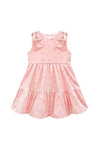 Vestido Somnii Rodado Laço Coelhinho Forrado P ao GG