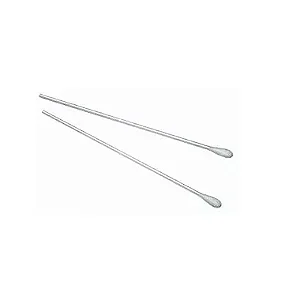 SWAB PARA COLETA COM HASTE PLASTICA E PONTA DE ALGODÃO (CAIXA C/ 100 UNIDADES)