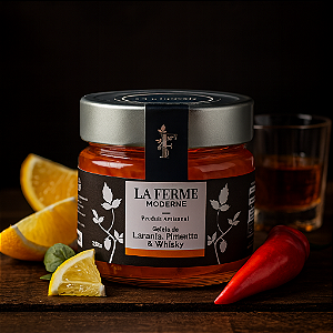 Geleia De Laranja, Pimenta E Whisky  La Ferme 200G