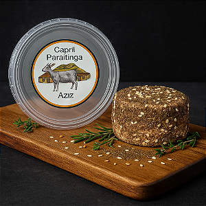 Aziz - Queijo Fresco de Leite de Cabra com Zaatar 110g