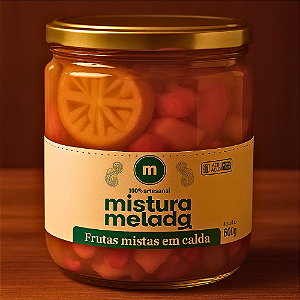 Doce Misto de Frutas em Calda 480g