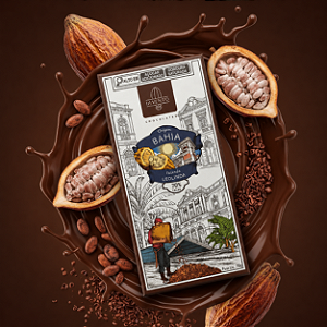 Chocolate Invento 70% - Origem Bahia - Fazenda Leolinda 70g