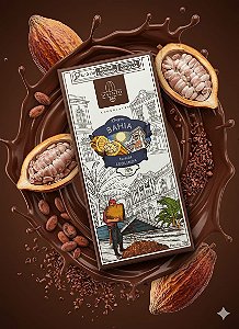 Chocolate Invento 70% - Origem Bahia - Fazenda Leolinda 70g