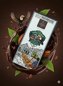 Chocolate 70% - Origem Amazônia - Ribeirinho do Rio Tocantins 70g