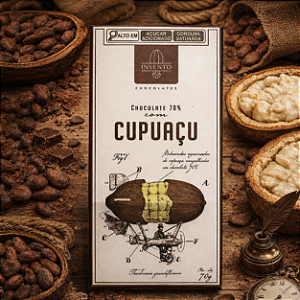 Chocolate 70% com Cupuaçu 70g