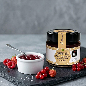 Geléia de Frutas Vermelhas Zero 0% Adição de Açucares - 230g