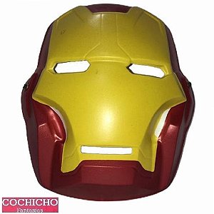Máscara Herói Ferro Plástico