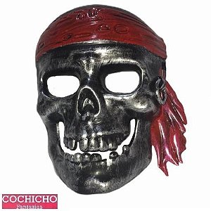 Máscara Caveira Pirata