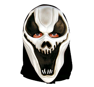 Máscara Ghost Sorriso Látex