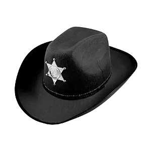 Chapéu Cowboy Feltro Xerife