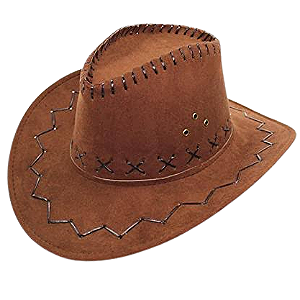 Chapéu Cowboy Trançado Adulto