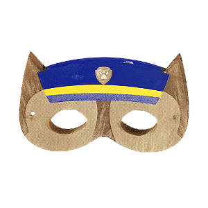 Máscara Cachorro Azul EVA