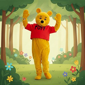 Ursinho Pooh Cabeção Adulto - SOMENTE ALUGUEL