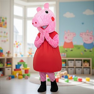 Peppa Pig Cabeção Adulto - SOMENTE ALUGUEL