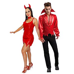 Casal Diabos - SOMENTE ALUGUEL