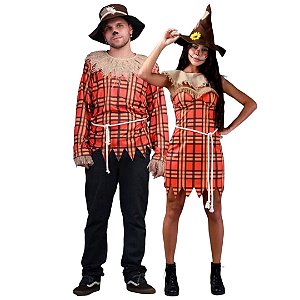 Casal Espantalho - SOMENTE ALUGUEL