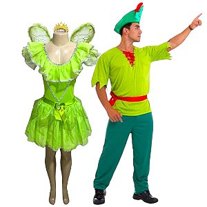 Casal Peter Pan e Sininho- SOMENTE ALUGUEL