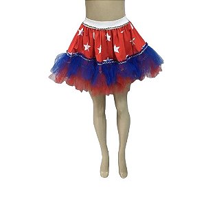 Saia Palhacinha Estrelas Tule LX