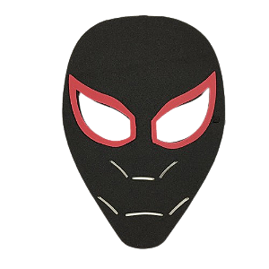 Máscara Homem Aranha Dark Red EVA