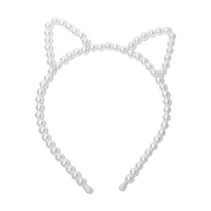 Tiara Gato Pérolas