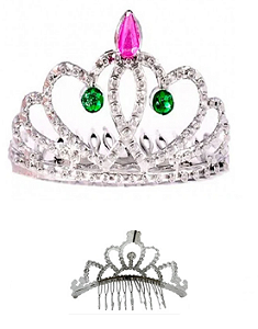 Coroa Princesa Mini Plástico