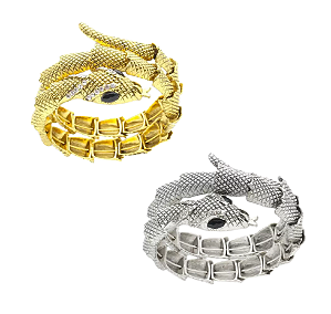 Pulseira Egípcia Serpente Retrátil