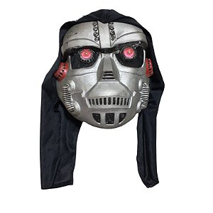 Máscara Látex Exterminador Capuz