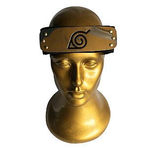 Bandana Naruto Folha Ferro