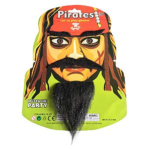 Kit Barba Pirata Jack