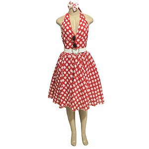 Anos 60 Frente Única Minnie - SOMENTE ALUGUEL