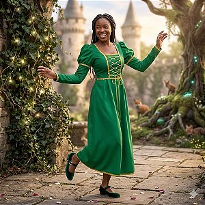 Fantasia Fiona Plus Adulto - SOMENTE ALUGUEL