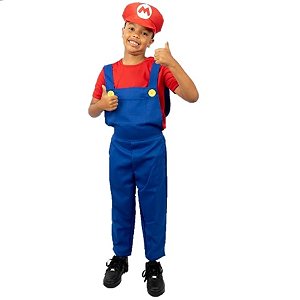 Fantasia Mario Juvenil - SOMENTE ALUGUEL