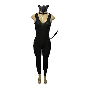 Fantasia Mulher Gato Regata Adulto - SOMENTE ALUGUEL