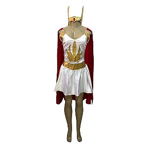 Fantasia She-Ra Luxo Adulto - SOMENTE ALUGUEL