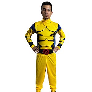 Fantasia Wolverine Adulto - SOMENTE ALUGUEL