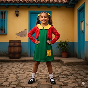 Fantasia Infantil Chiquinha Leg