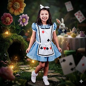 Fantasia Infantil Alice Leg